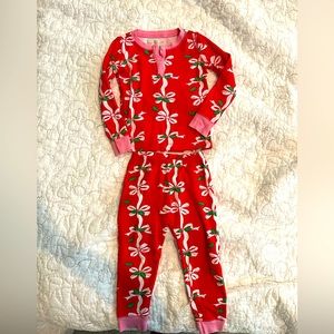 TBBC Christmas pajamas. 3t